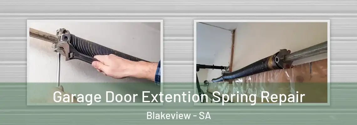 Garage Door Extention Spring Repair Blakeview - SA