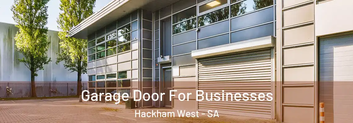 Garage Door For Businesses Hackham West - SA