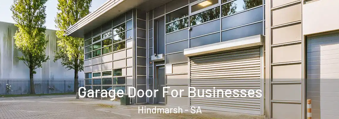 Garage Door For Businesses Hindmarsh - SA