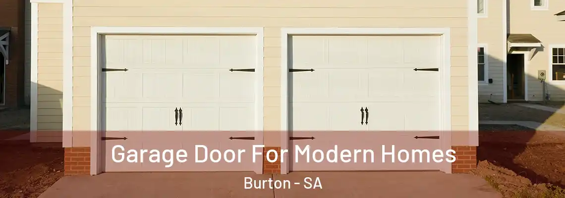 Garage Door For Modern Homes Burton - SA