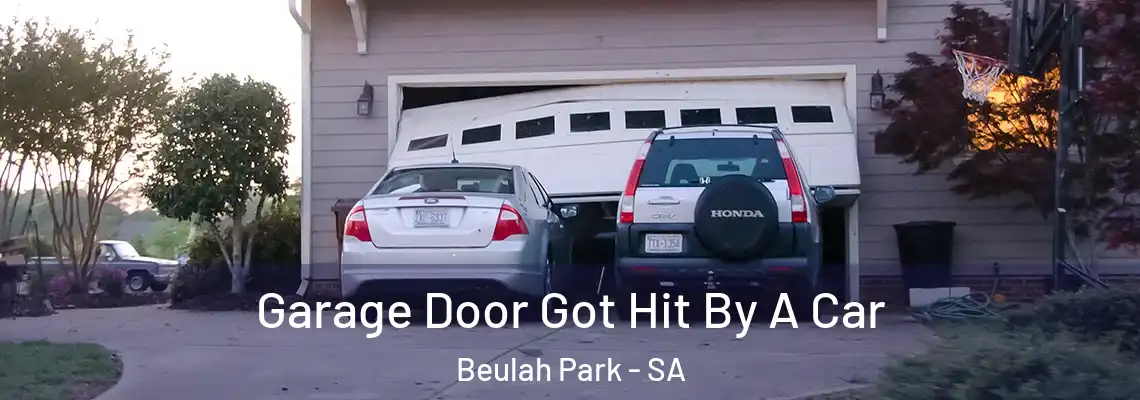 Garage Door Got Hit By A Car Beulah Park - SA