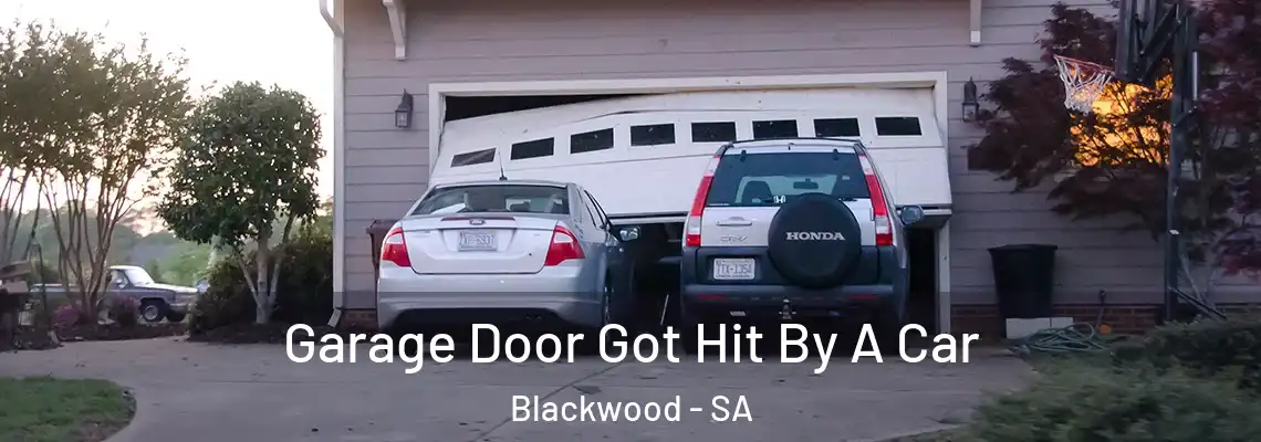  Garage Door Got Hit By A Car Blackwood - SA