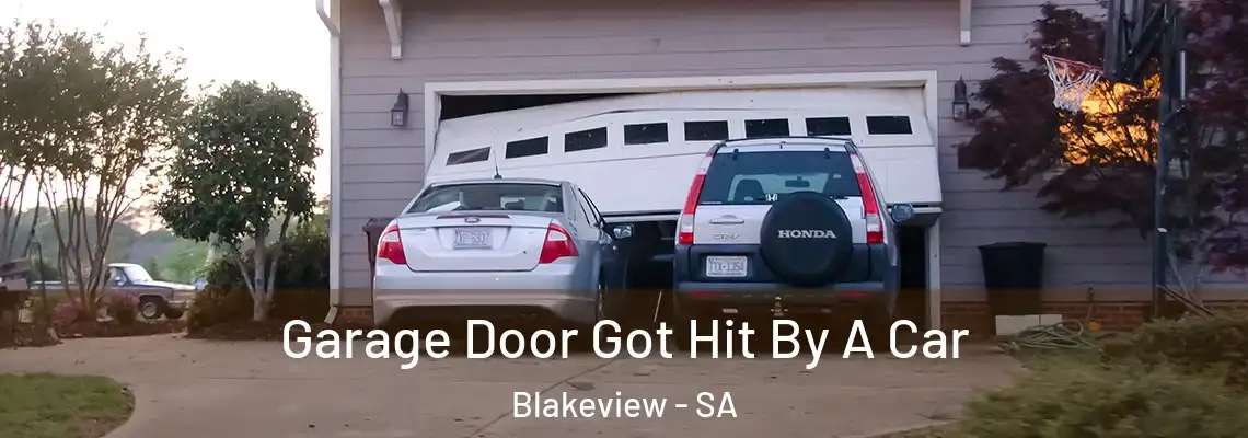 Garage Door Got Hit By A Car Blakeview - SA