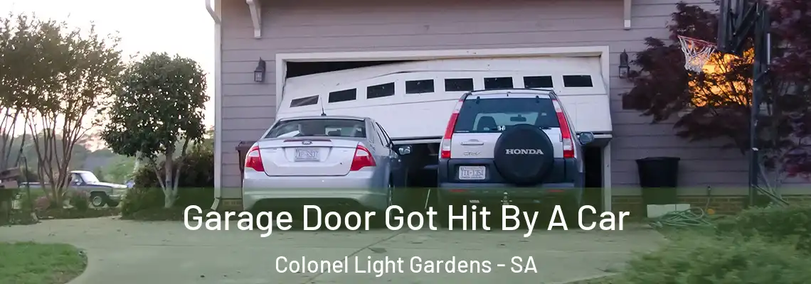 Garage Door Got Hit By A Car Colonel Light Gardens - SA
