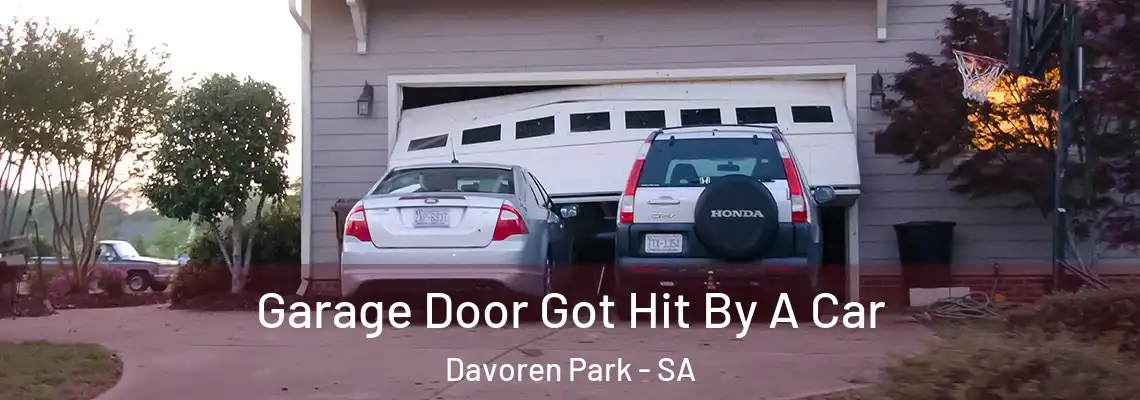 Garage Door Got Hit By A Car Davoren Park - SA