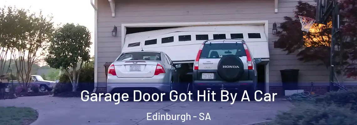 Garage Door Got Hit By A Car Edinburgh - SA