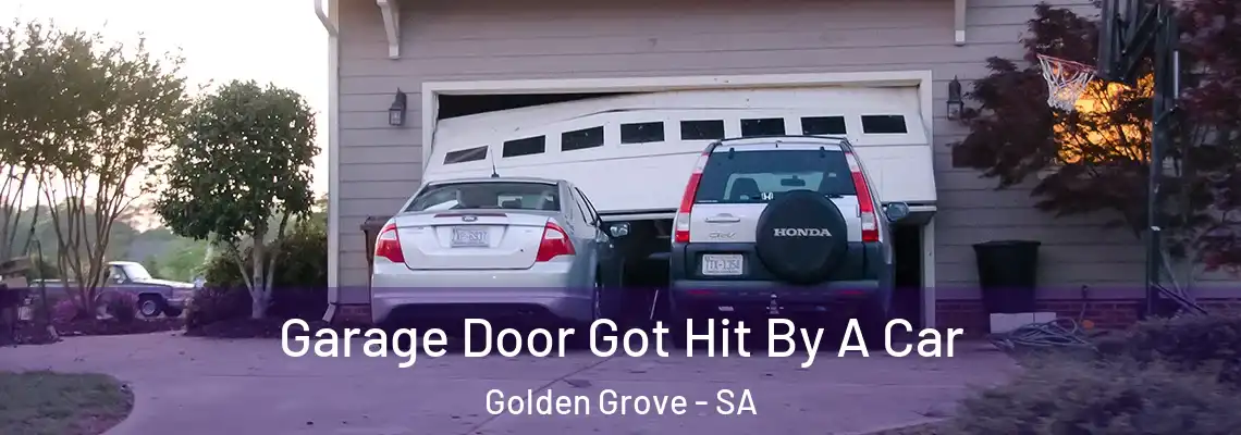  Garage Door Got Hit By A Car Golden Grove - SA