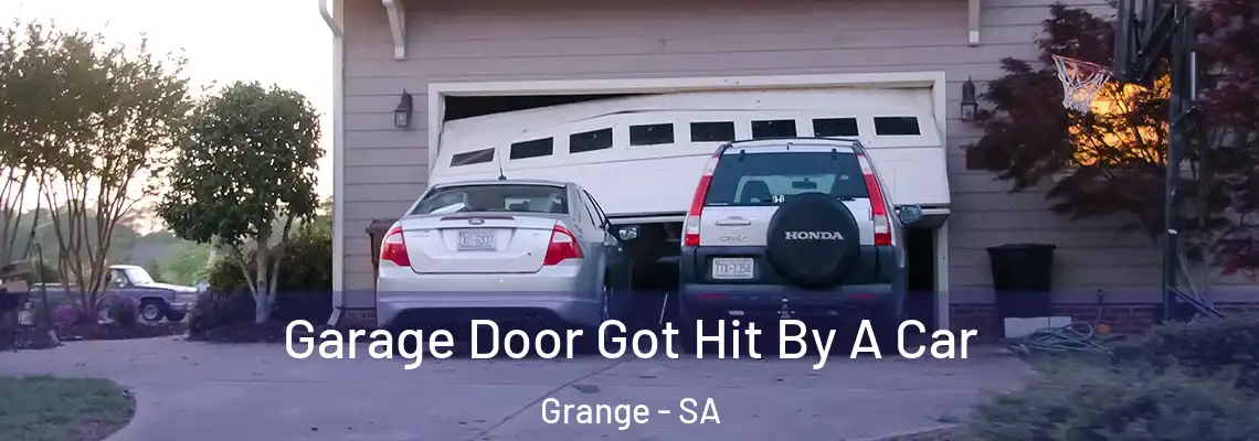 Garage Door Got Hit By A Car Grange - SA