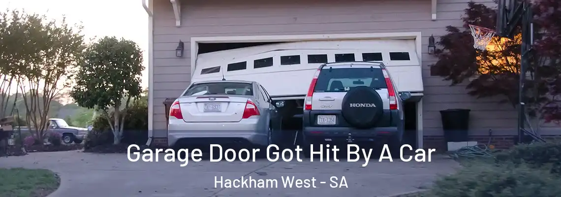 Garage Door Got Hit By A Car Hackham West - SA