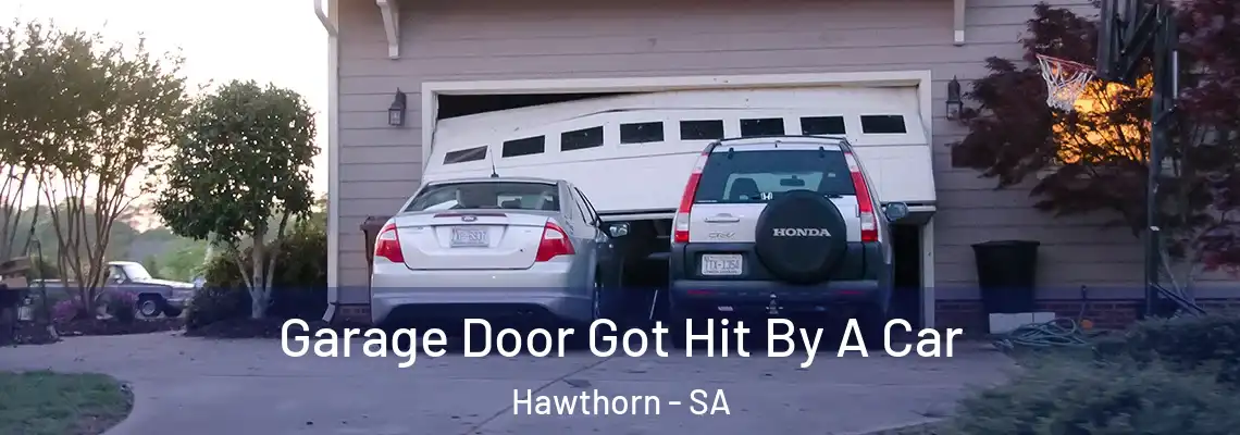 Garage Door Got Hit By A Car Hawthorn - SA