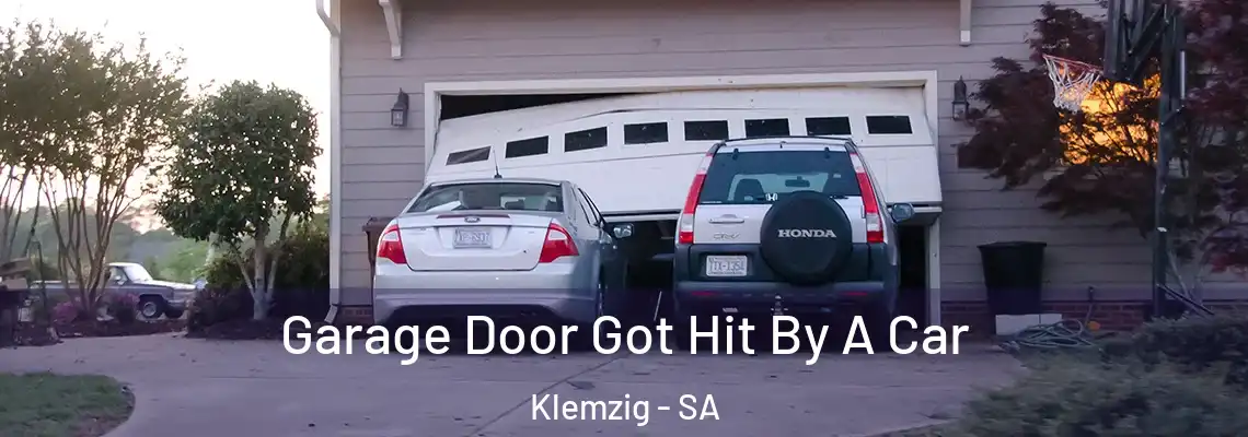 Garage Door Got Hit By A Car Klemzig - SA