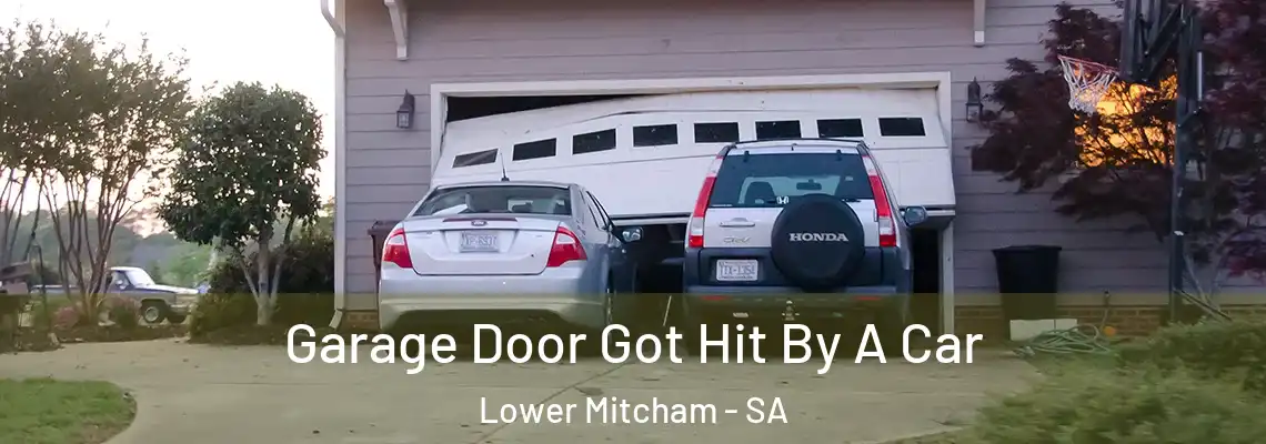Garage Door Got Hit By A Car Lower Mitcham - SA
