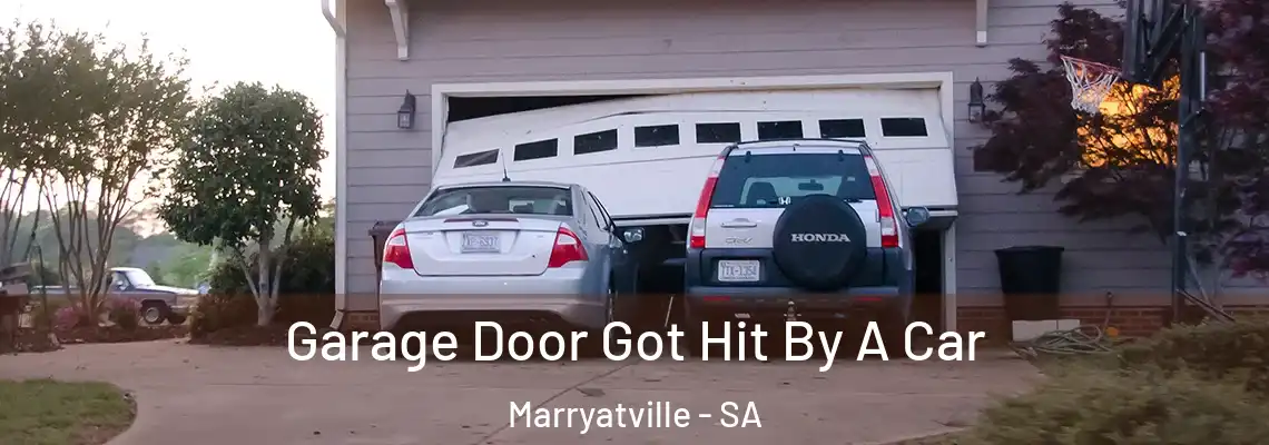  Garage Door Got Hit By A Car Marryatville - SA