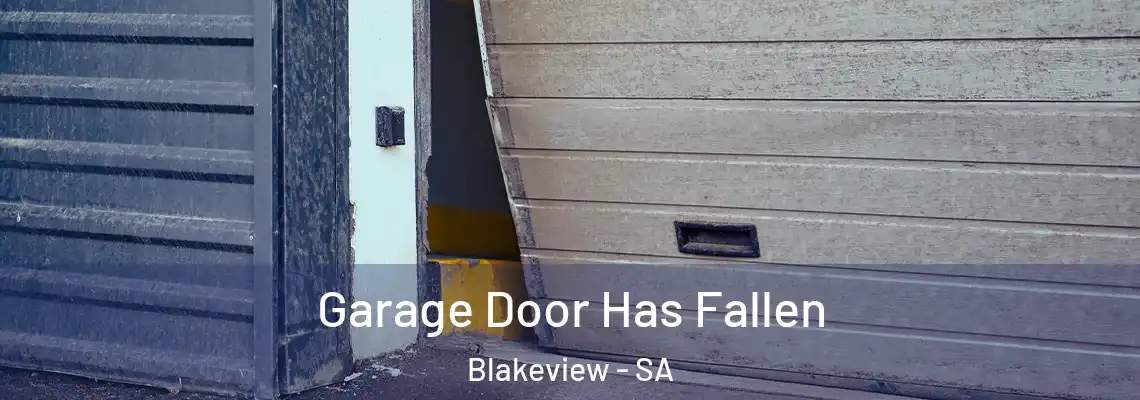 Garage Door Has Fallen Blakeview - SA
