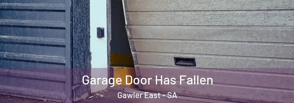 Garage Door Has Fallen Gawler East - SA