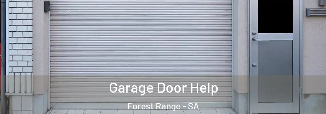 Garage Door Help Forest Range - SA