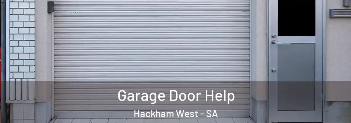 Garage Door Help Hackham West - SA