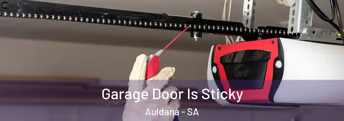 Garage Door Is Sticky Auldana - SA