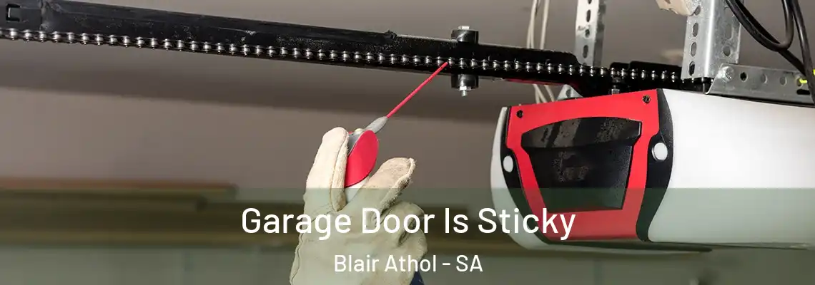  Garage Door Is Sticky Blair Athol - SA