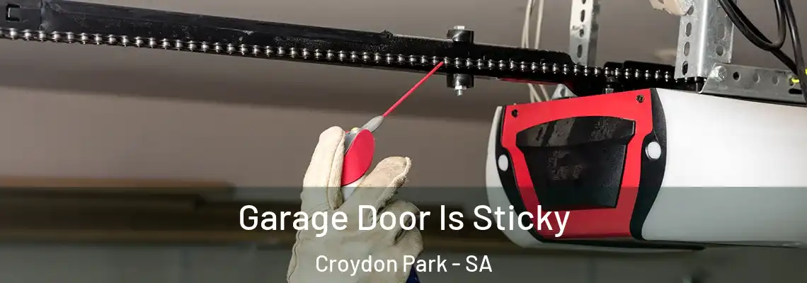 Garage Door Is Sticky Croydon Park - SA