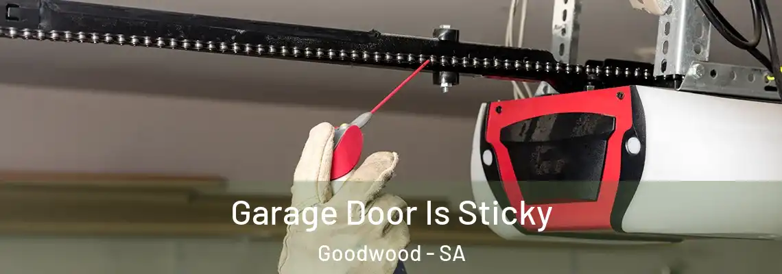  Garage Door Is Sticky Goodwood - SA