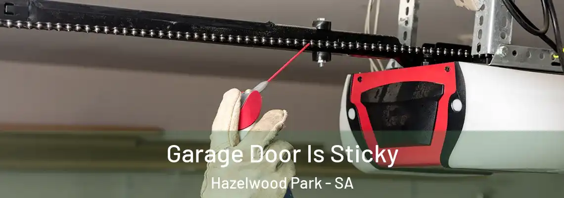 Garage Door Is Sticky Hazelwood Park - SA