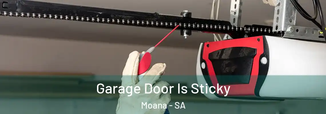 Garage Door Is Sticky Moana - SA