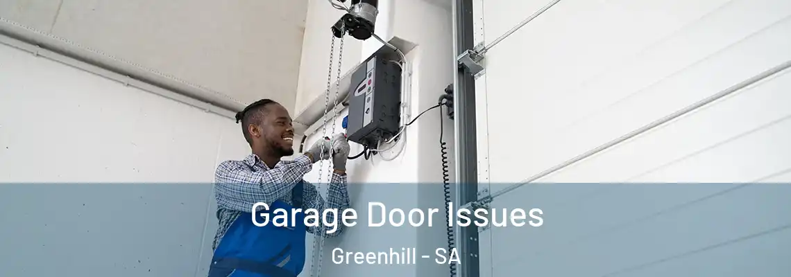 Garage Door Issues Greenhill - SA