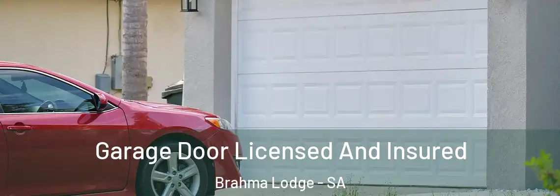 Garage Door Licensed And Insured Brahma Lodge - SA