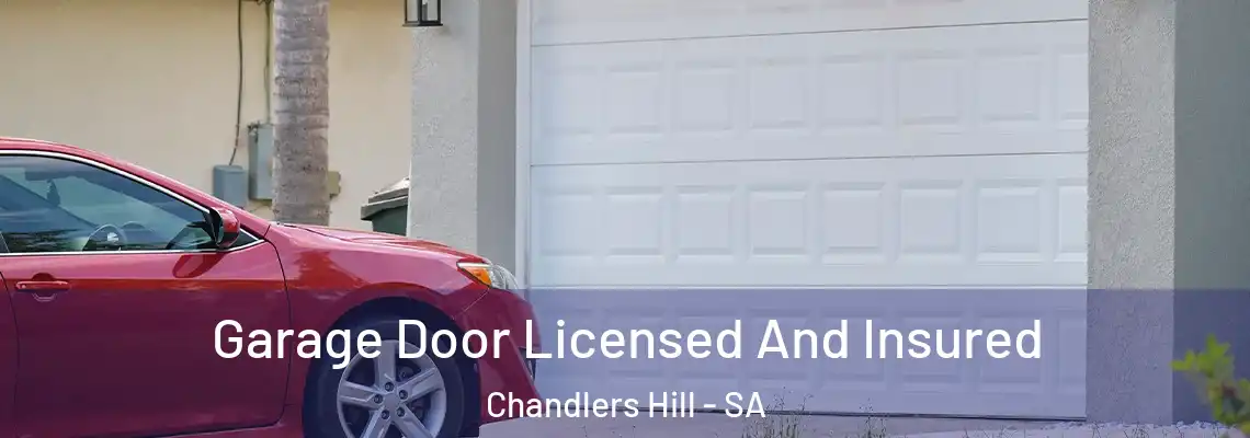  Garage Door Licensed And Insured Chandlers Hill - SA