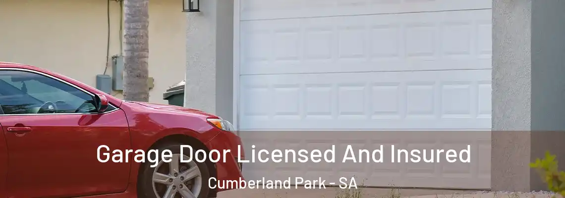  Garage Door Licensed And Insured Cumberland Park - SA