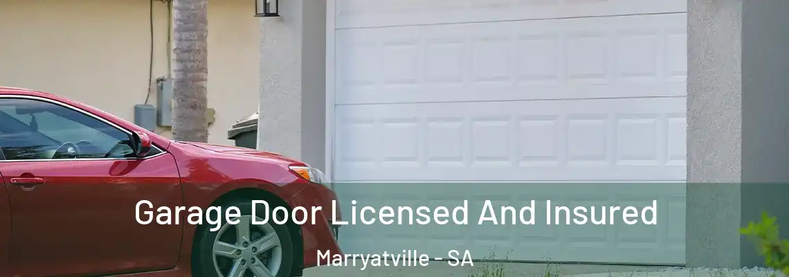  Garage Door Licensed And Insured Marryatville - SA