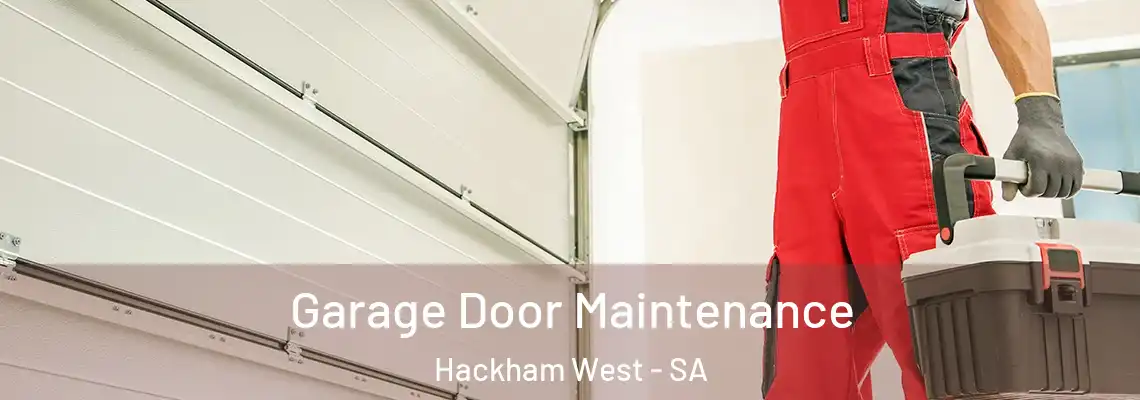 Garage Door Maintenance Hackham West - SA