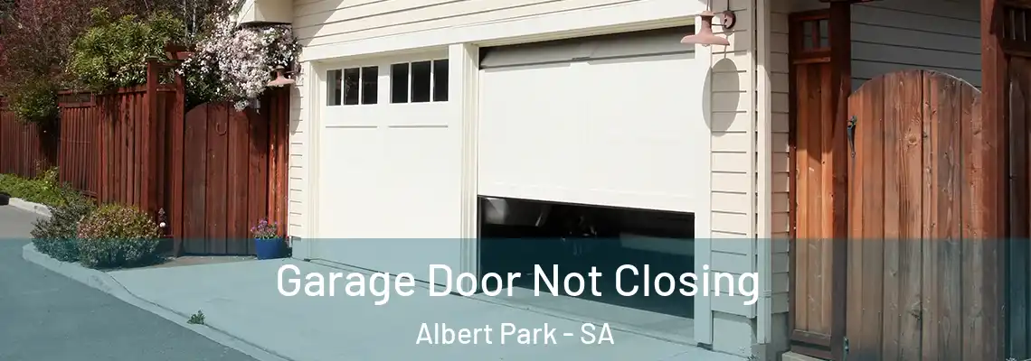 Garage Door Not Closing Albert Park - SA