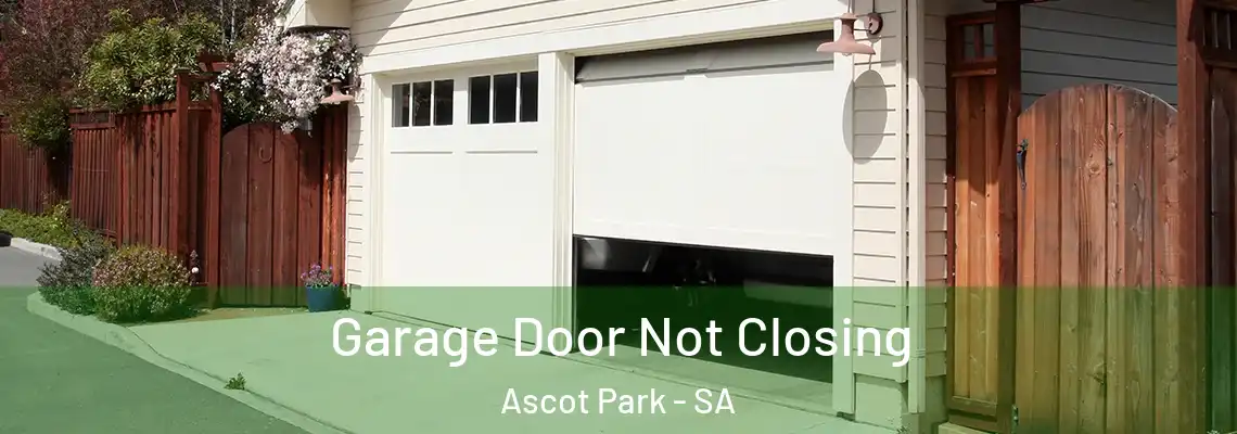 Garage Door Not Closing Ascot Park - SA