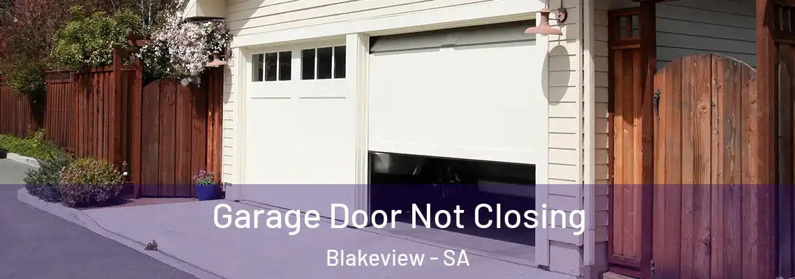 Garage Door Not Closing Blakeview - SA