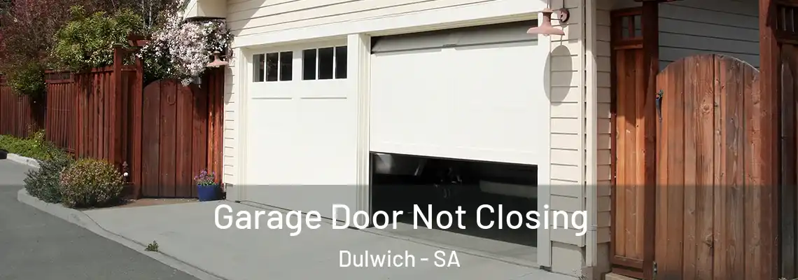 Garage Door Not Closing Dulwich - SA