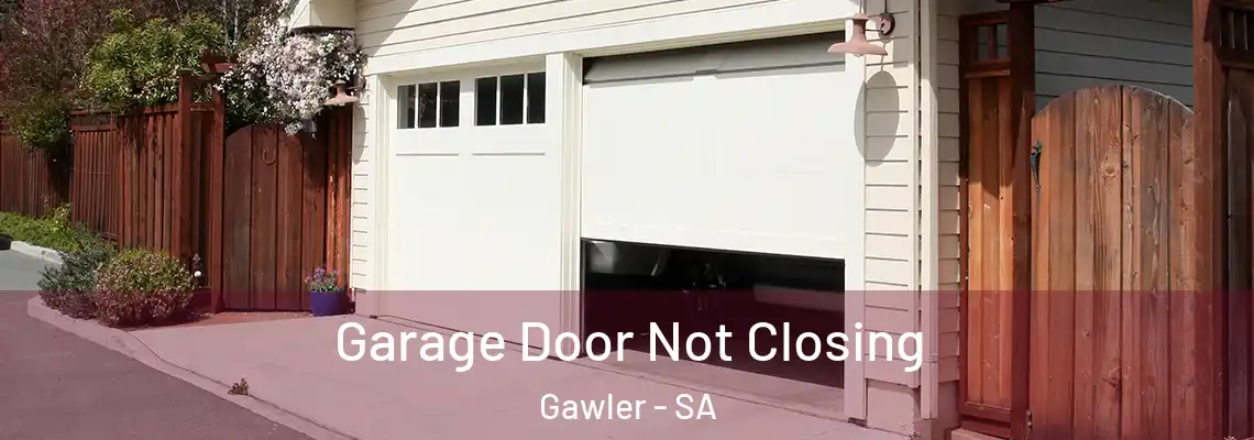  Garage Door Not Closing Gawler - SA
