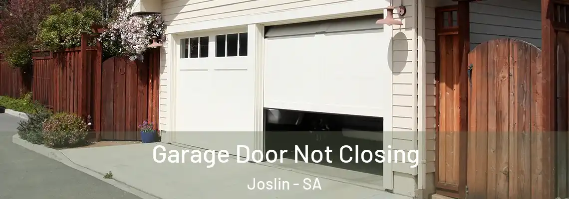 Garage Door Not Closing Joslin - SA