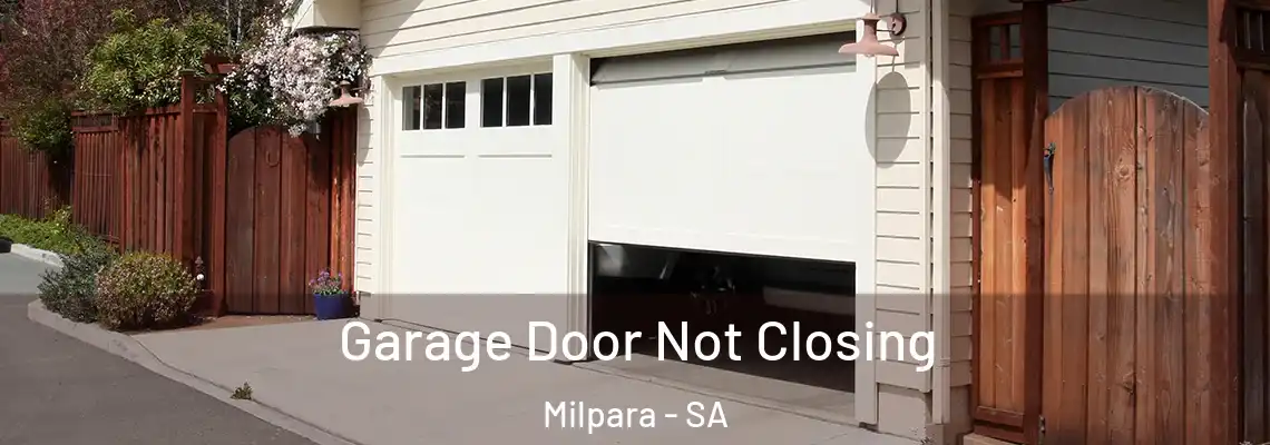 Garage Door Not Closing Milpara - SA