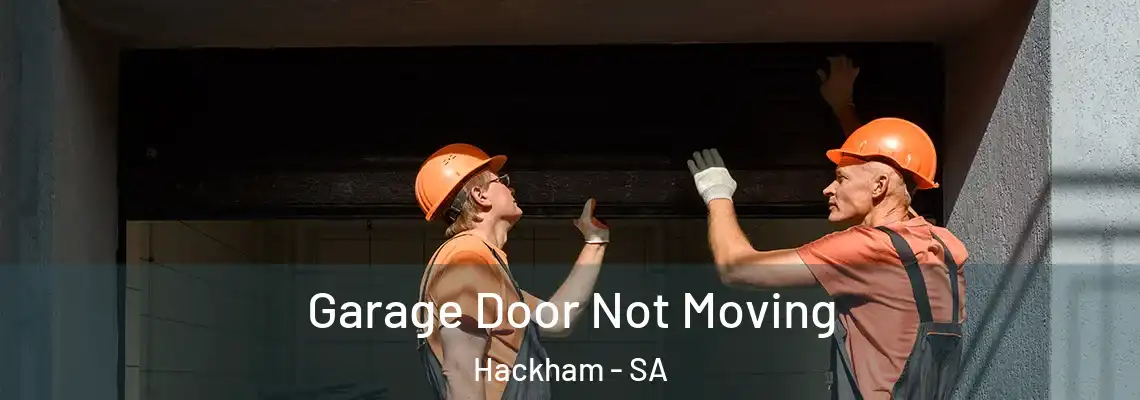 Garage Door Not Moving Hackham - SA