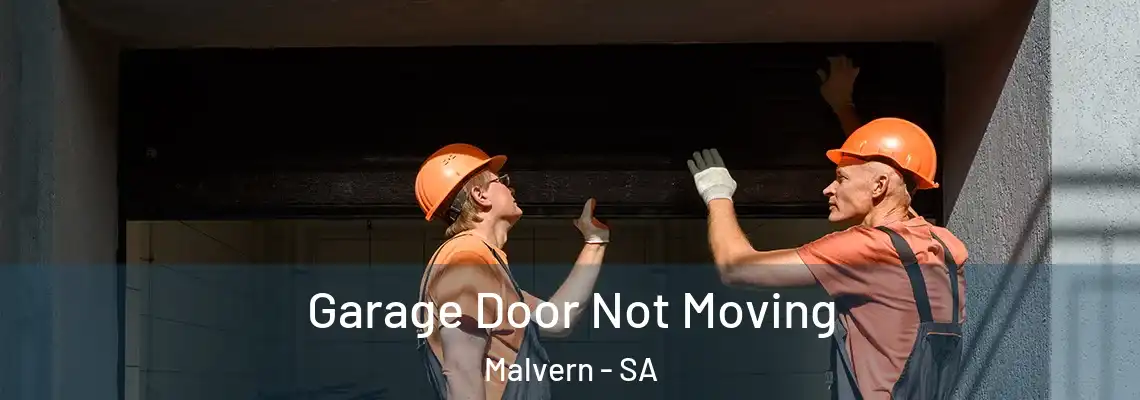Garage Door Not Moving Malvern - SA