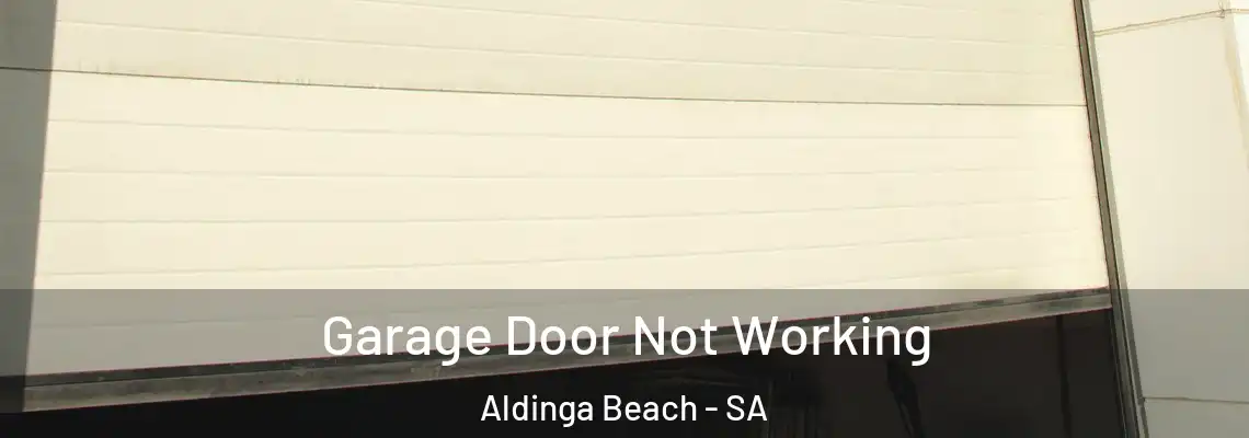 Garage Door Not Working Aldinga Beach - SA