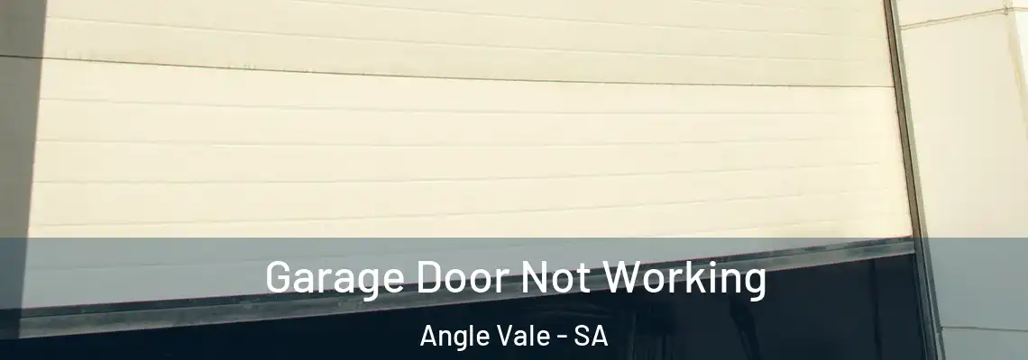 Garage Door Not Working Angle Vale - SA