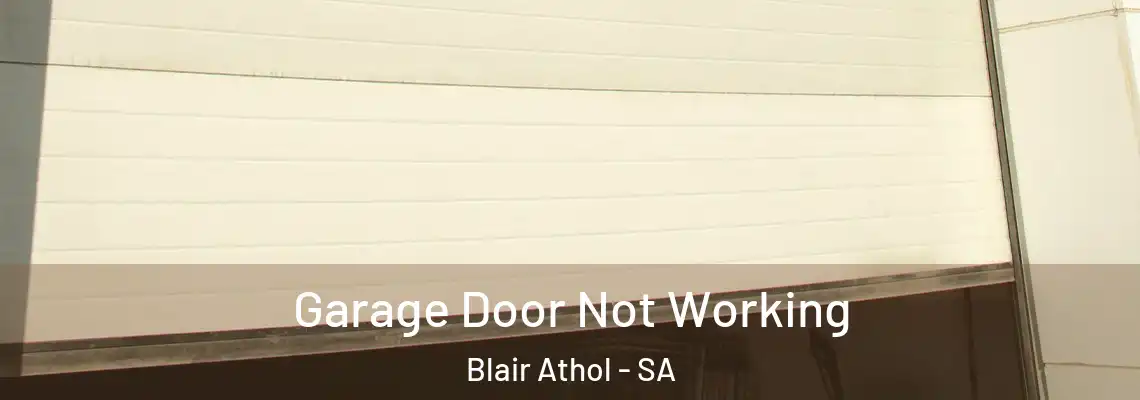 Garage Door Not Working Blair Athol - SA