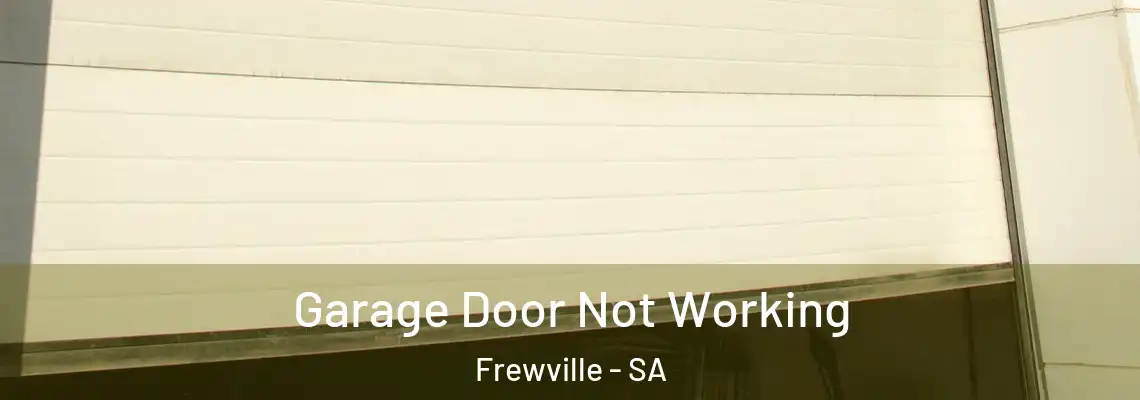  Garage Door Not Working Frewville - SA