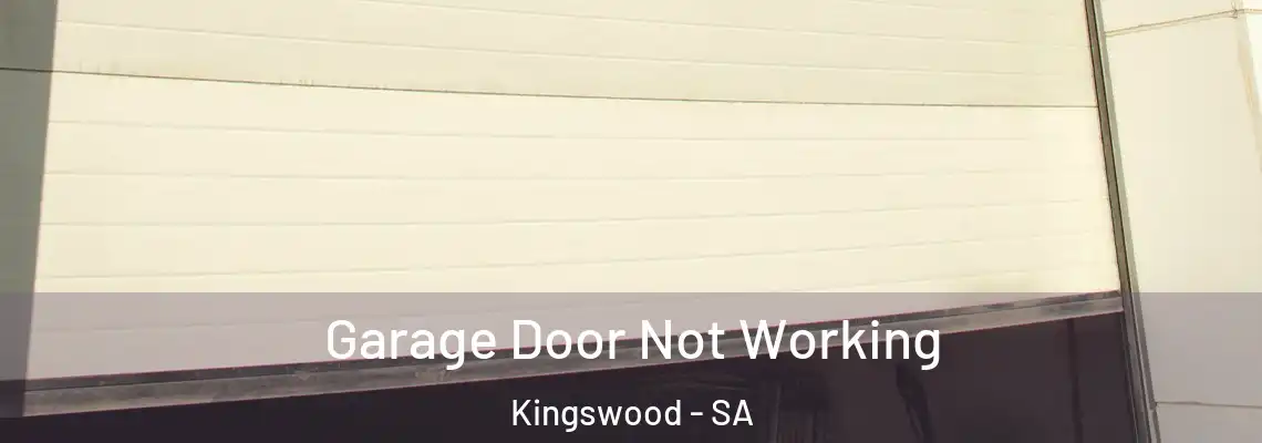 Garage Door Not Working Kingswood - SA