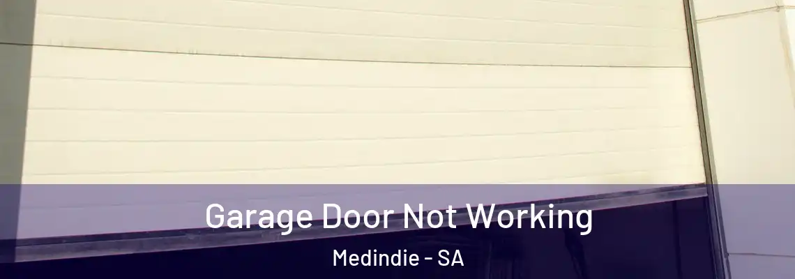 Garage Door Not Working Medindie - SA