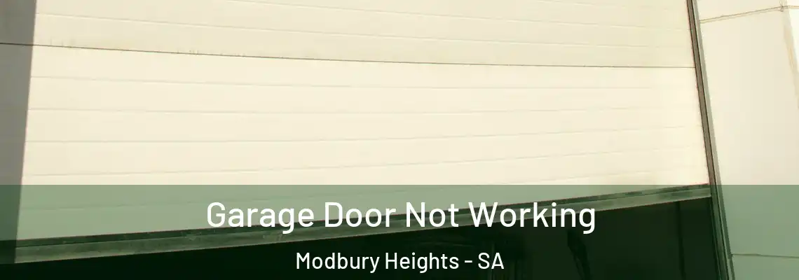 Garage Door Not Working Modbury Heights - SA