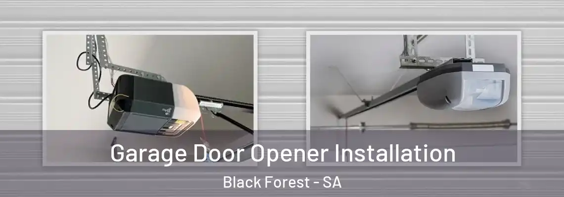 Garage Door Opener Installation Black Forest - SA